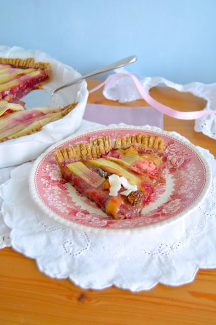 recette de la tarte rhubarbe